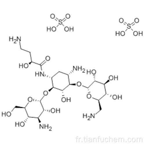 Sulfate d&#39;amikacine CAS 149022-22-0